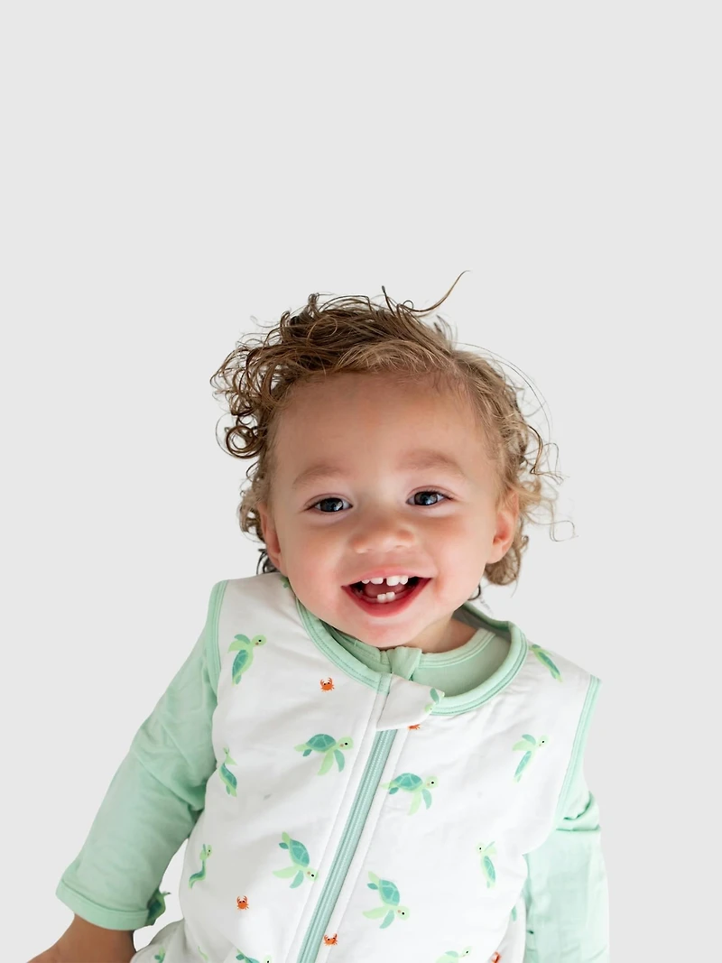 Bamboo Little Turtle Sleep Sack 0 to 12 months
