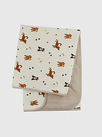 Bamboo Little Dogs Baby Blanket