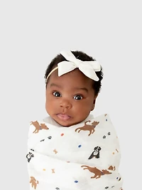 Bamboo Little Dogs Swaddle