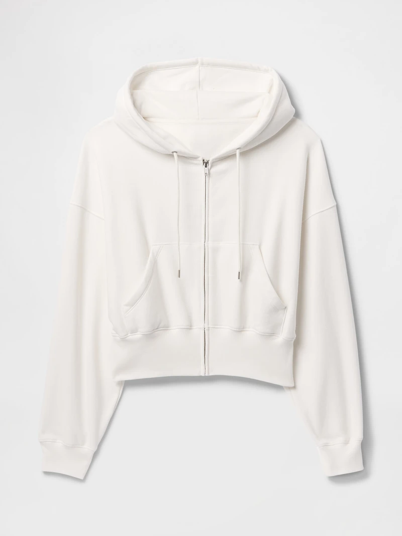 VintageSoft Wedge Zip Hoodie
