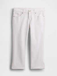 Low Rise Capri Jeans