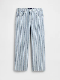 Low Slung Relaxed Crop Jeans