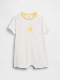 Baby French Terry Shorty One-Piece