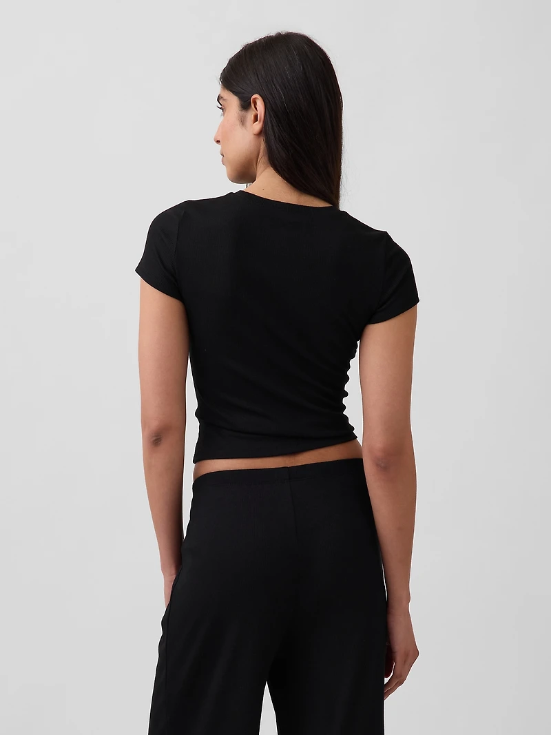 Mini Rib PJ T-Shirt