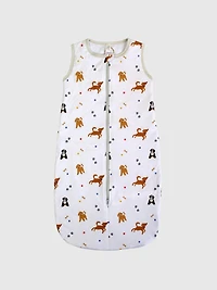 Bamboo Little Dogs Sleep Sack 0 to 12 months