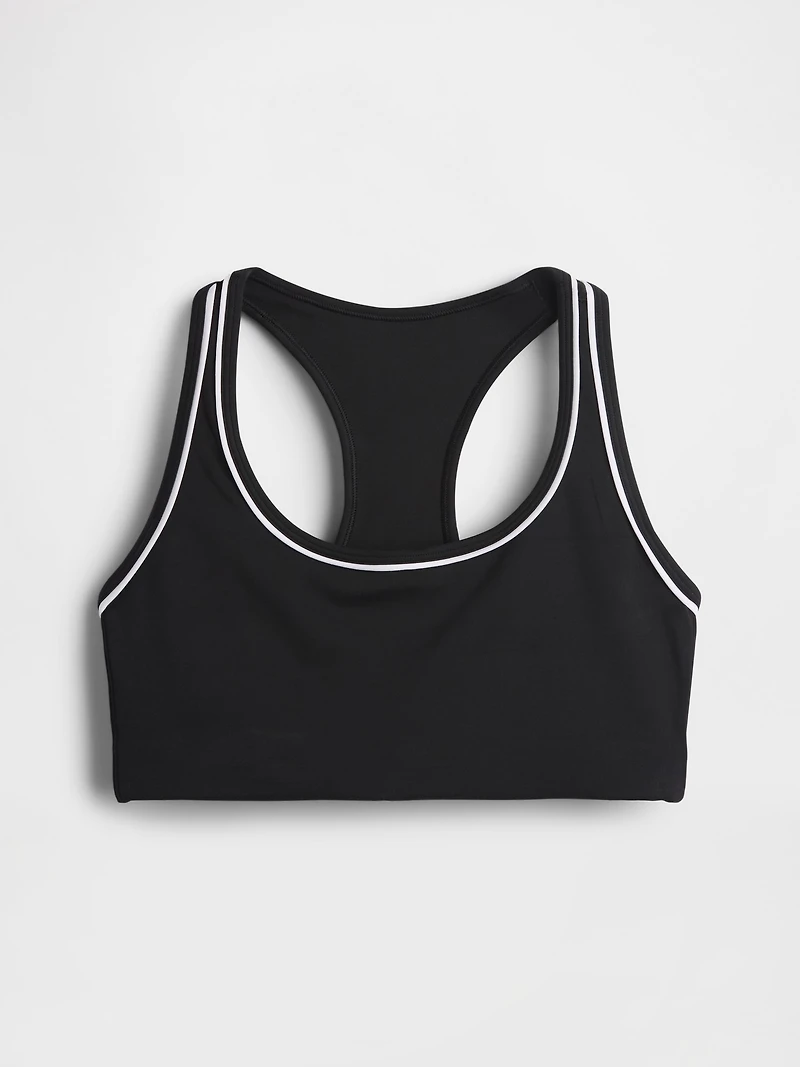 GapFit Smooth Medium Impact Racerback Sports Bra