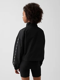 Kids Relaxed Logo Windbreaker Jacket