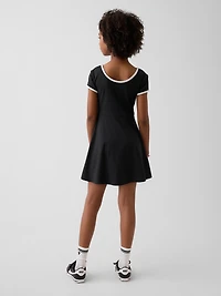 Kids Cap-Sleeve Athletic Dress