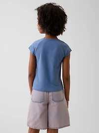 Kids Square-Neck T-Shirt