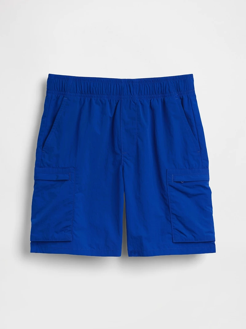 Kids Relaxed Quick-Dry Cargo Shorts