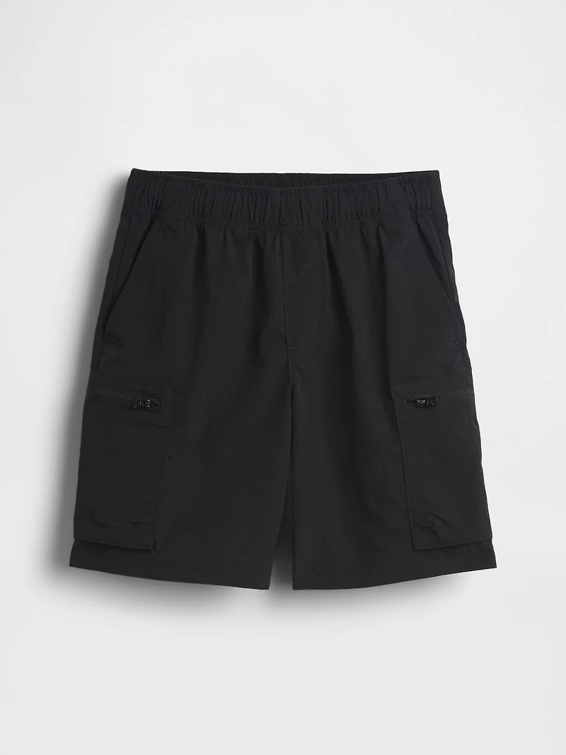 Kids Relaxed Quick-Dry Cargo Shorts
