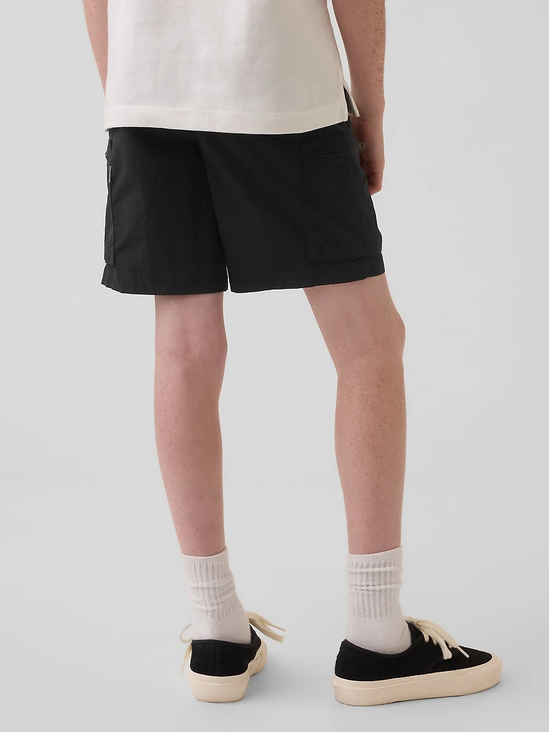 Kids Relaxed Quick-Dry Cargo Shorts
