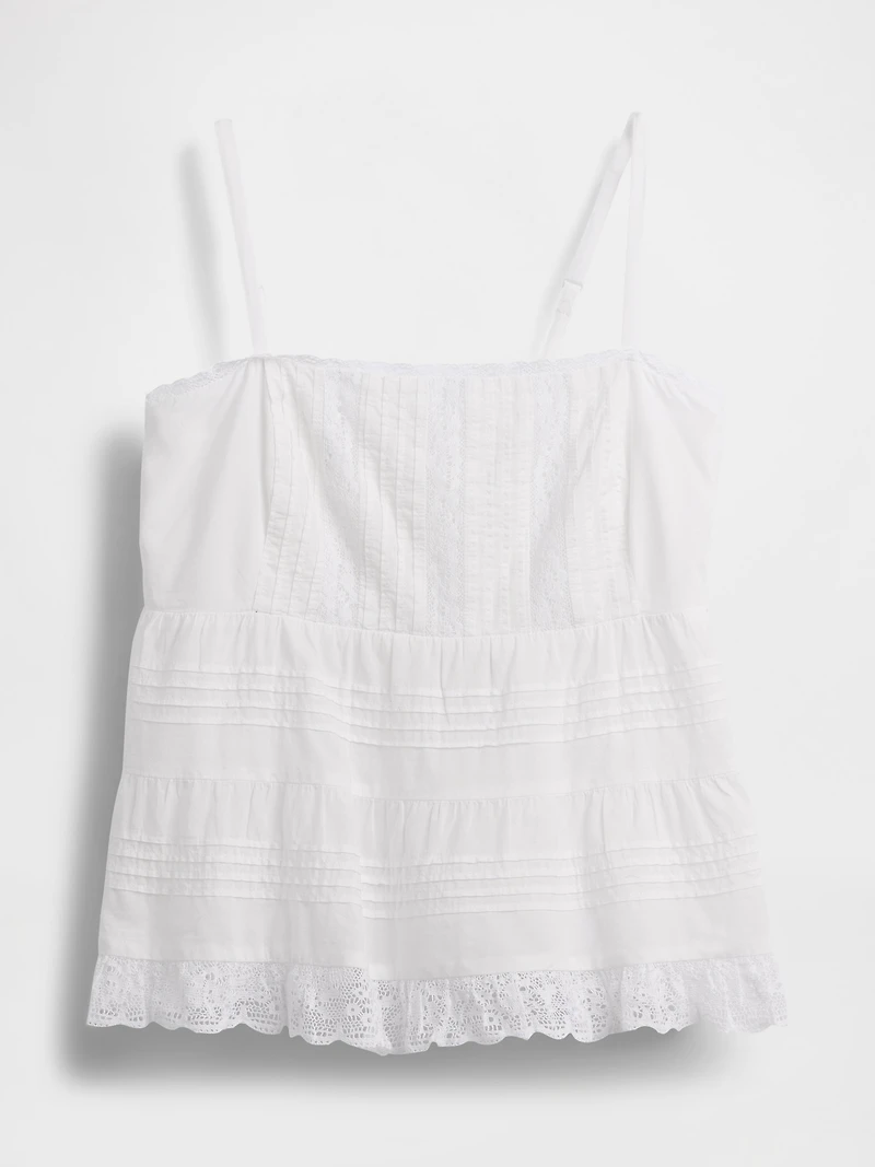 Lace-Trim Cami