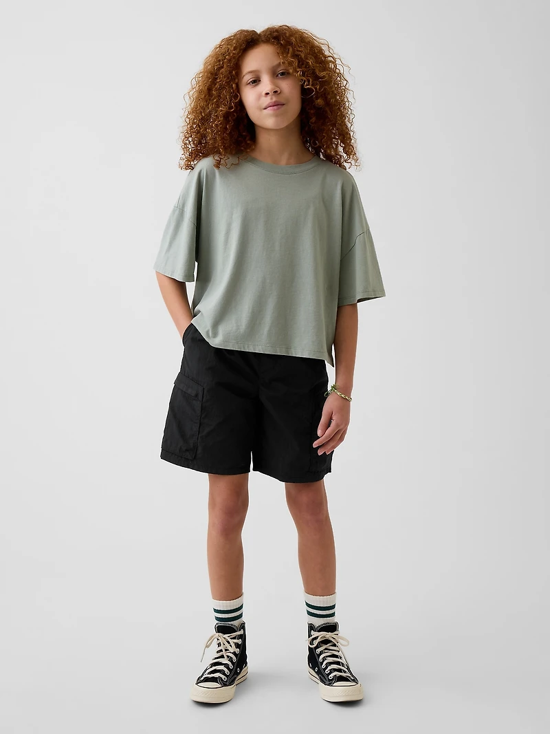 Kids Relaxed Quick-Dry Cargo Shorts