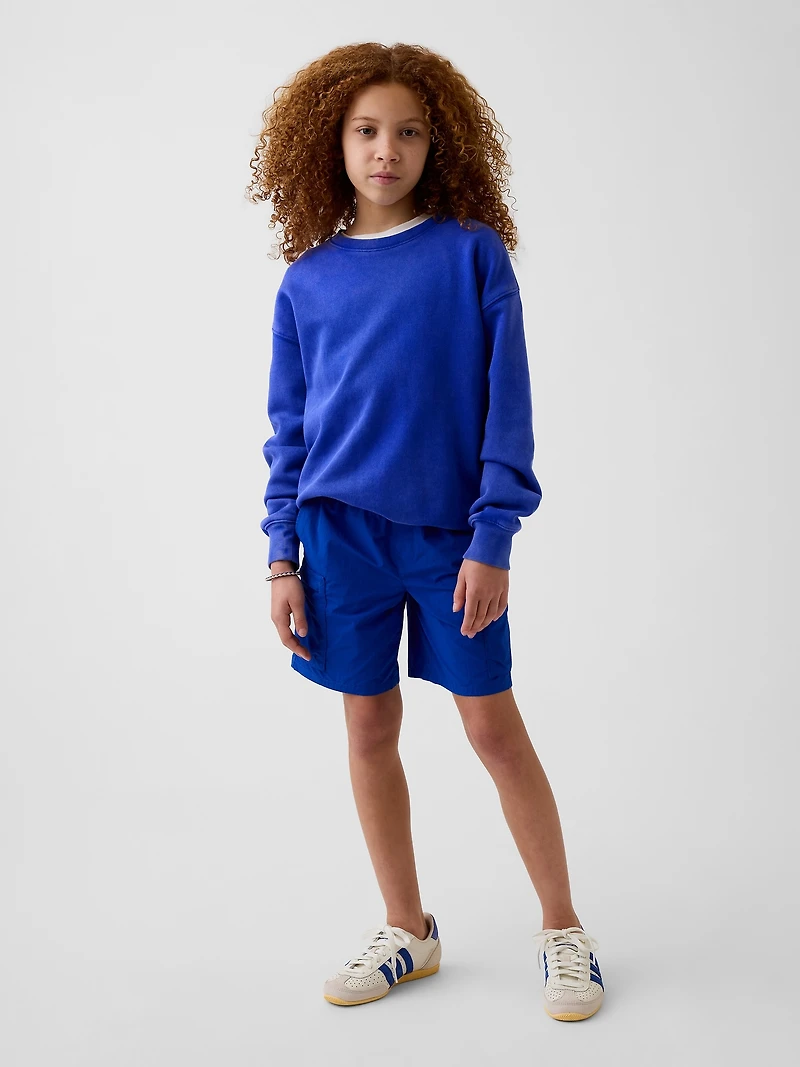 Kids Relaxed Quick-Dry Cargo Shorts