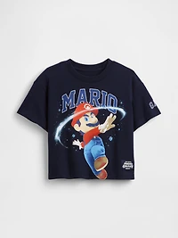 Toddler Super Mario Oversized Graphic T-Shirt