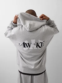 Gap × Awake NY Heavyweight Oversized Logo Zip Hoodie