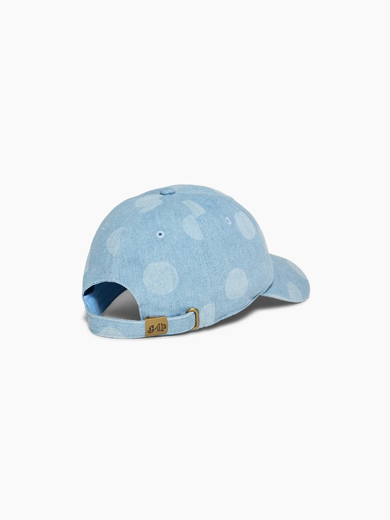 Gap × Awake NY Dotted Denim Baseball Hat