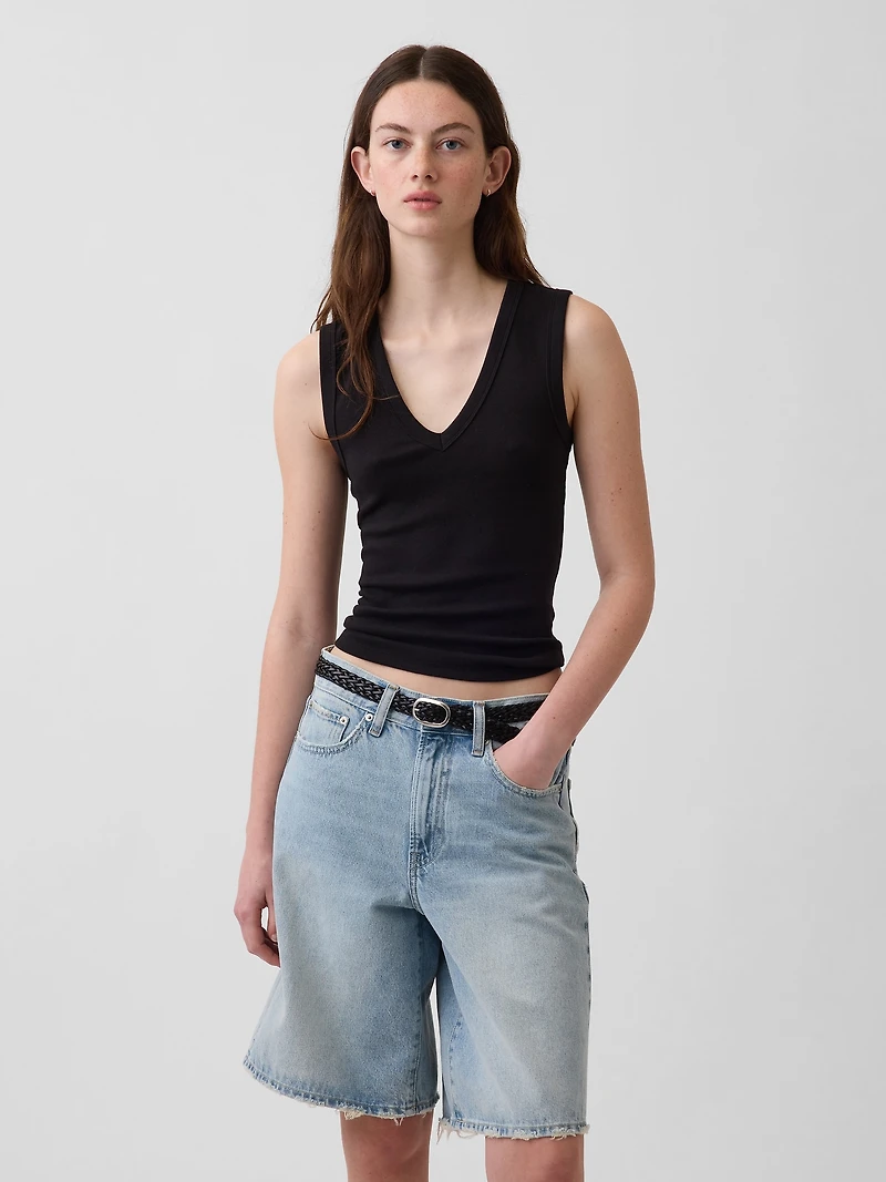 Modern V-Neck Tank Top
