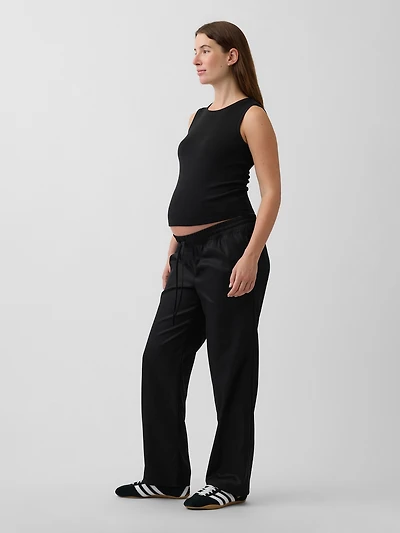 Maternity Under Belly Twill Pants