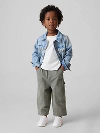 Baby & Toddler Pull-On Barrel Carpenter Jeans