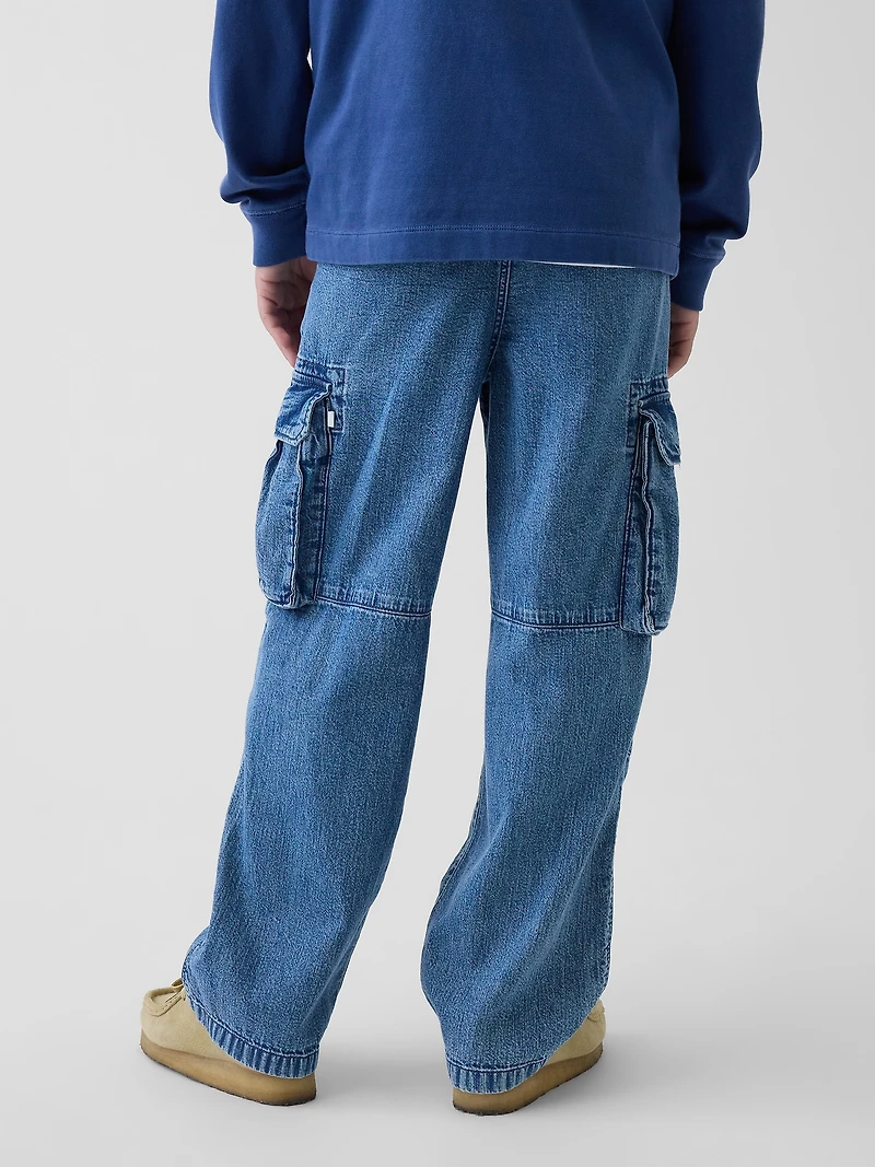 Kids Easy Cargo Jeans