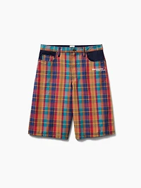 Gap × Awake NY Plaid Canvas Baggy Shorts