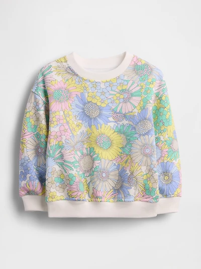 Baby & Toddler VintageSoft Terry Floral Sweatshirt