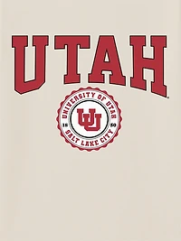 University of Utah Collegiate Seal Dark Graphic T-Shirt