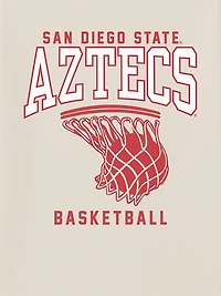 San Diego State University Basketball Hoop Graphic T-Shirt