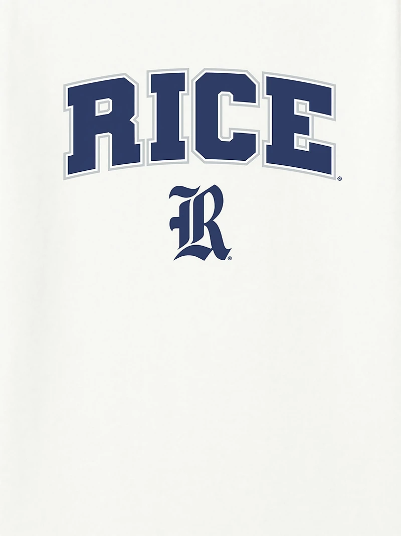Rice University Arch Logo Secondary Graphic T-Shirt