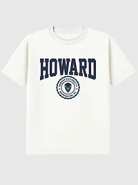 Howard University Collegiate Seal Dark Graphic T-Shirt