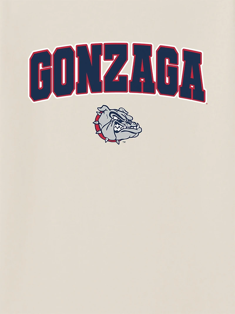 Gonzaga University Arch Logo Dark Graphic T-Shirt