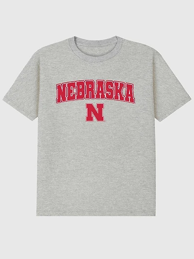 University of Nebraska Arch Logo Dark Graphic T-Shirt