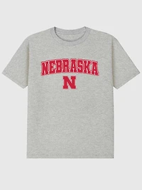 University of Nebraska Arch Logo Dark Graphic T-Shirt