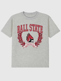 Ball State University Laurels Dark Graphic T-Shirt