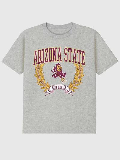 Arizona State University Laurels Dark Graphic T-Shirt