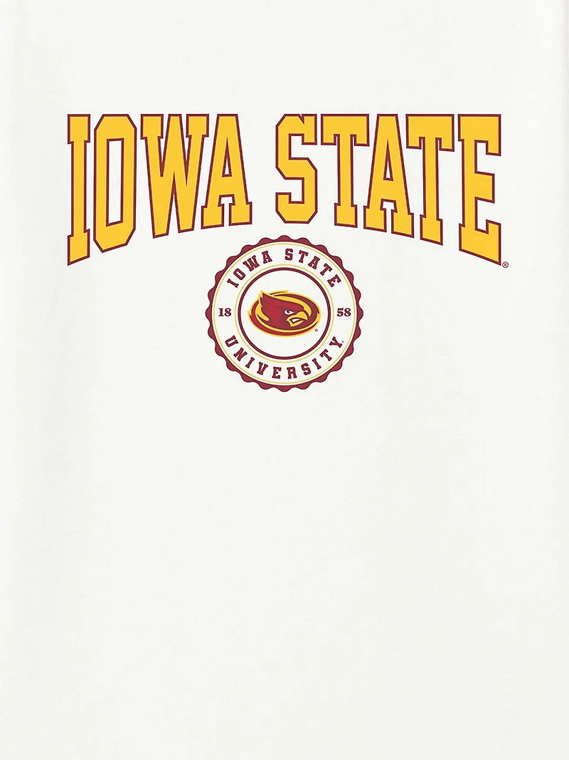 Iowa State University Collegiate Seal Dark Graphic T-Shirt
