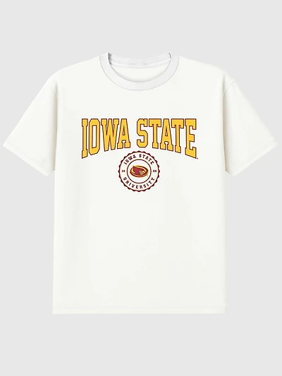 Iowa State University Collegiate Seal Dark Graphic T-Shirt