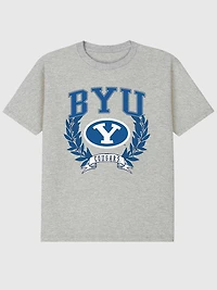 Brigham Young University Laurels Dark Graphic T-Shirt