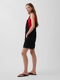 Loose Denim Shortalls