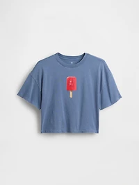 Kids Oversized Graphic T-Shirt