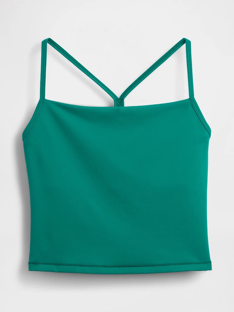 GapFit Smooth Racerback Crop Tank Top