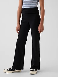 Kids Foldover Flare Leggings