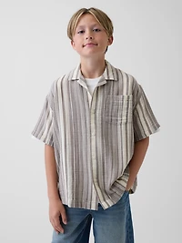 Kids Cotton Gauze Shirt