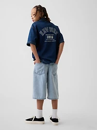 Kids UltraSoft Denim Baggy Shorts