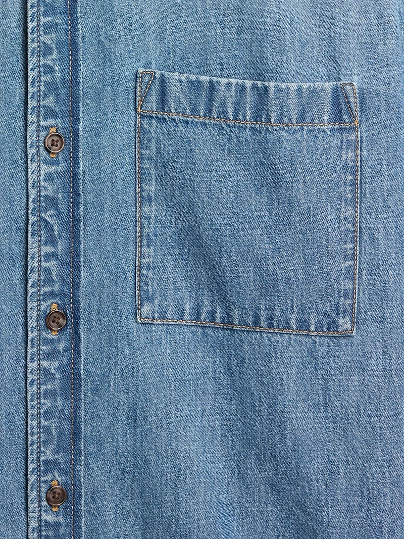 Relaxed Denim Shirt