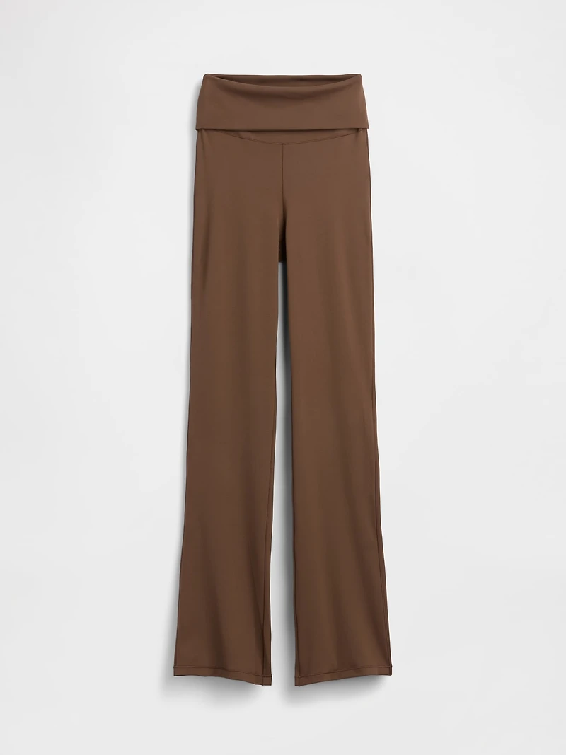 GapFit Smooth Foldover Mini Flare Leggings