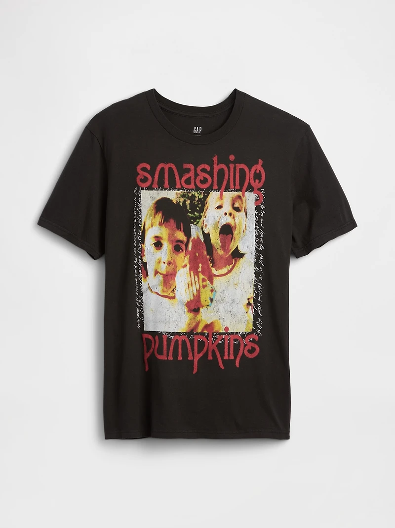 Smashing Pumpkins Relaxed Graphic T-Shirt