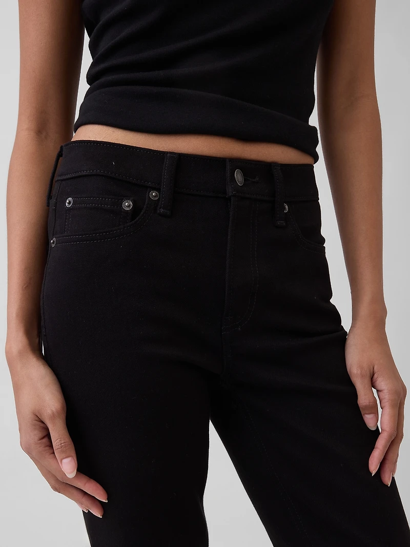 Mid Rise Vintage Slim Jeans